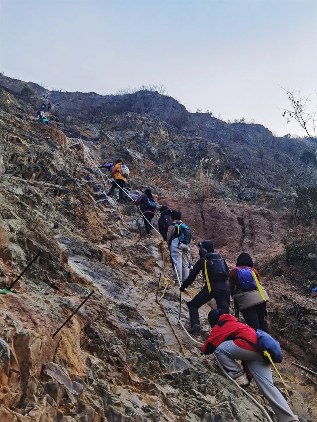 蘇州大陽山 釘子崖最刺激的爬山體驗