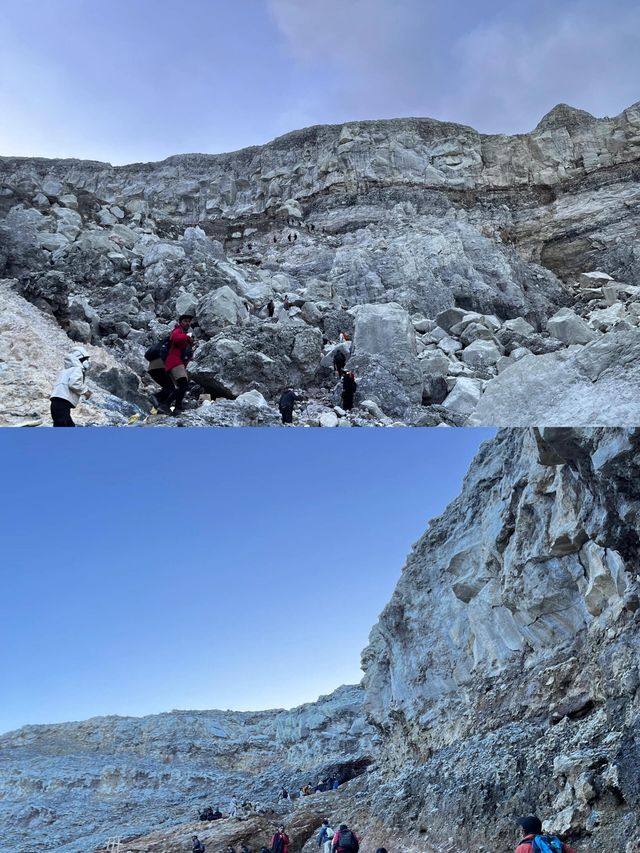 印尼｜伊真火山。