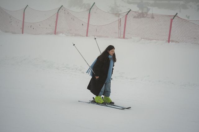 西嶺雪山滑雪大片拍攝秘笈，美翻朋友圈