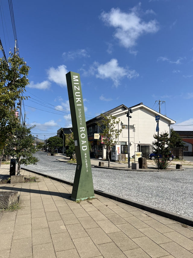 Mizuki Shigeru Road in Sakaiminato