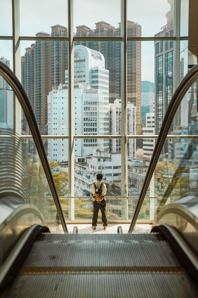 在香港鬧市區發現了一個小眾拍攝機位！！