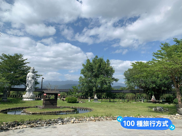 宜蘭北后寺-參拜5尺泥塑大佛