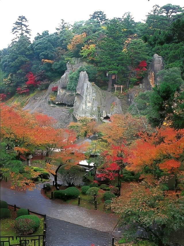 小松那谷寺步行賞楓又到一年好時節。