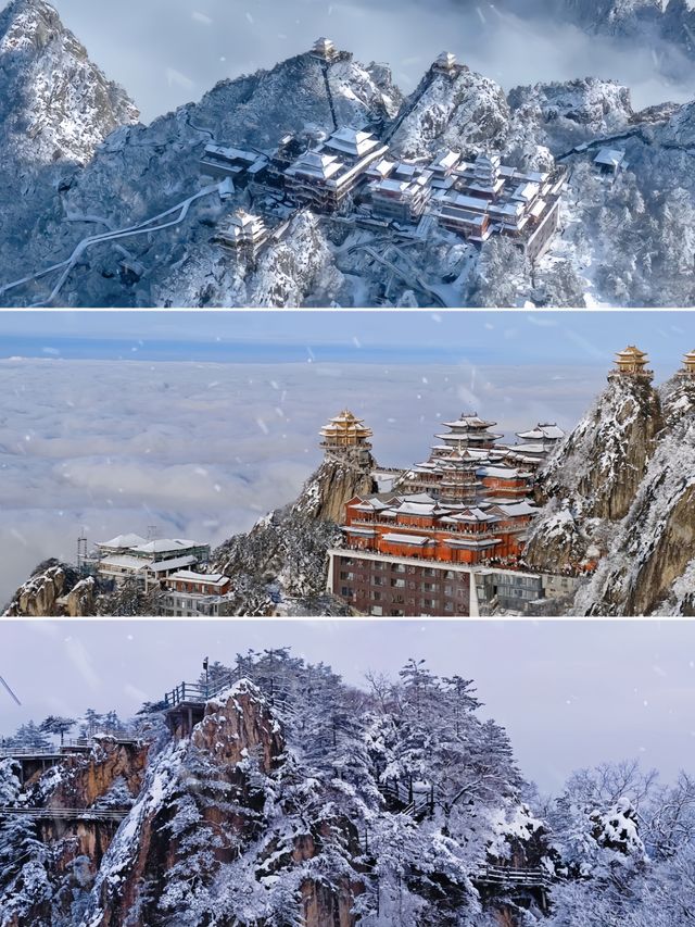 2024老君山超全雪景攻略看這篇就夠了