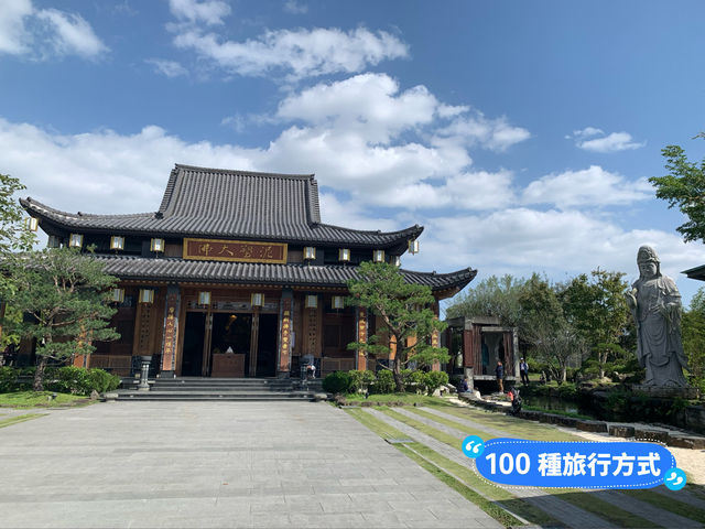 宜蘭北后寺-參拜5尺泥塑大佛