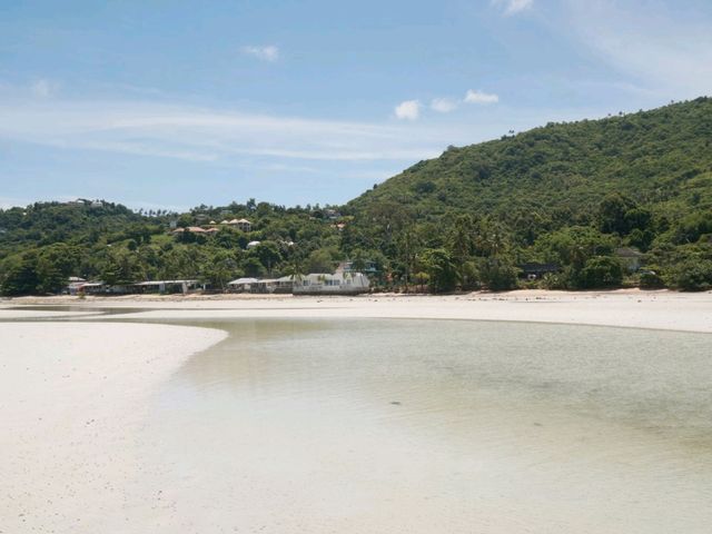 หาดบางปอ Bang Po Beach น้ำใส ทรายขาว สมุย