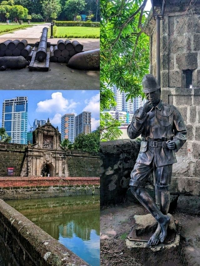 Fort Santiago, one of the most important historical sites in Manila.