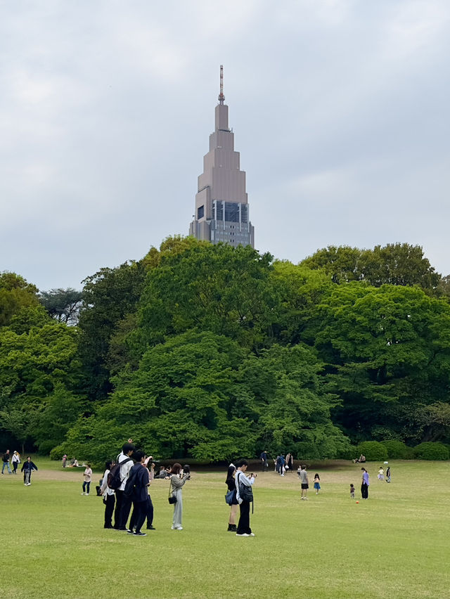 Escape to Serenity at Shinjuku Gyoen National Garden