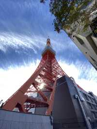 東京鐵塔🗼必來，紅色地標必拍，展望台有月份吊飾可買