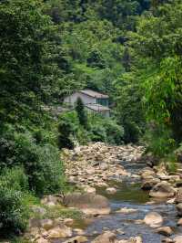 有山有水有橋，卻沒有什麼遊客的地方