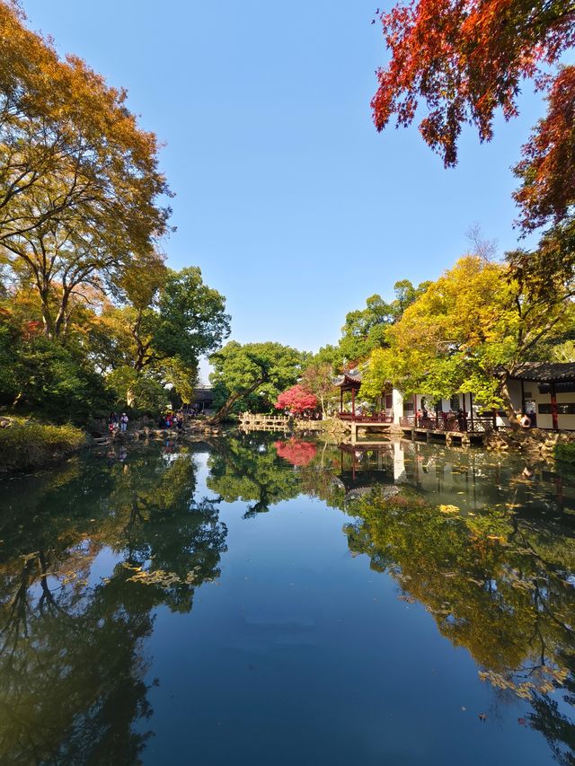 地鐵4號線直達，這裡的秋冬景色火出