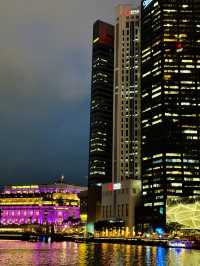 🇸🇬 📸Capturing the Nighttime Charm of Boat Quay, Singapore