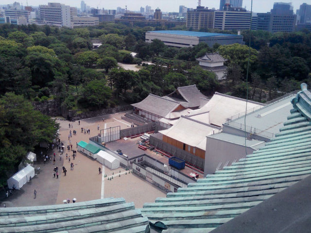 名古屋城壯麗的天守閣