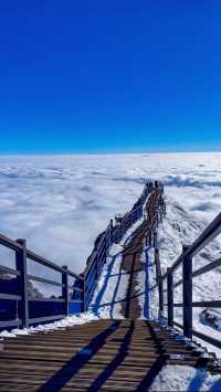 轎子雪山下雪了一日遊攻略放這裡了。