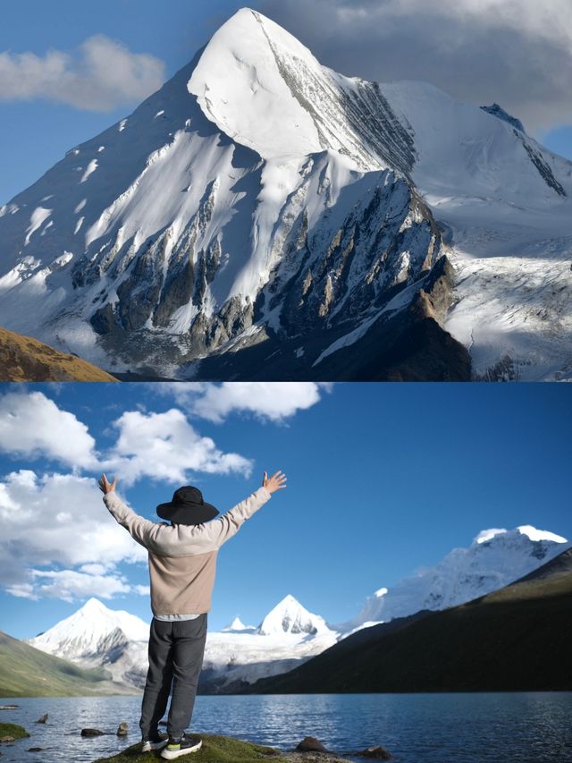 西藏冬季可以看雪山冰川美景的一座神山