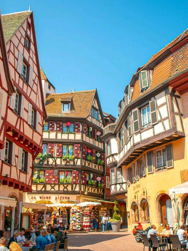 Colmar in France is more like a fairy tale world