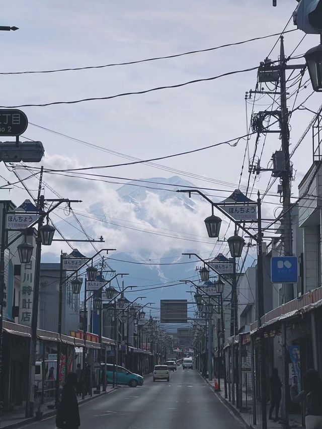 一定要來一次富士山。