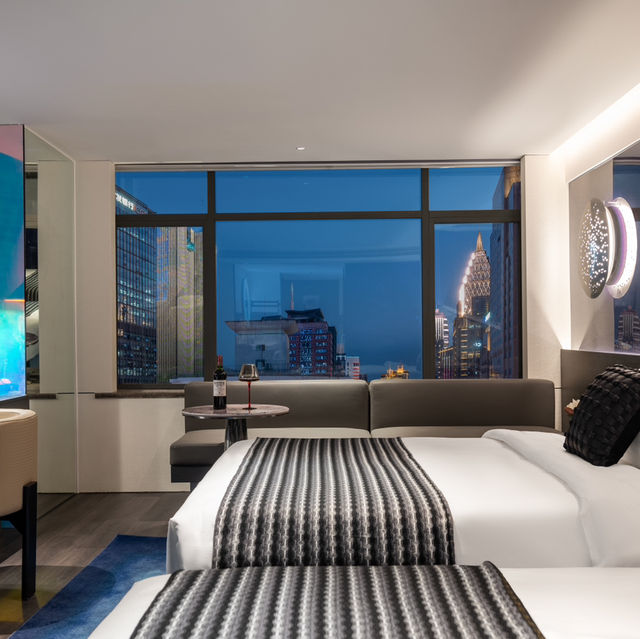 To experience a special New Year's Eve, you must stay at NASITING Hotel in Chongqing!