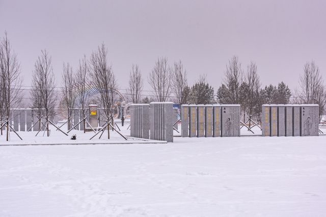 漠河北極星廣場：中國最北城市地標建築，到了雪季美如畫！