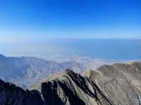 The longest zipline at Jebel jais, UAE