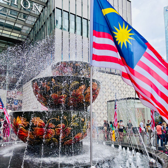 "Eco-Friendly National Day Celebrations at Pavilion Kuala Lumpur"