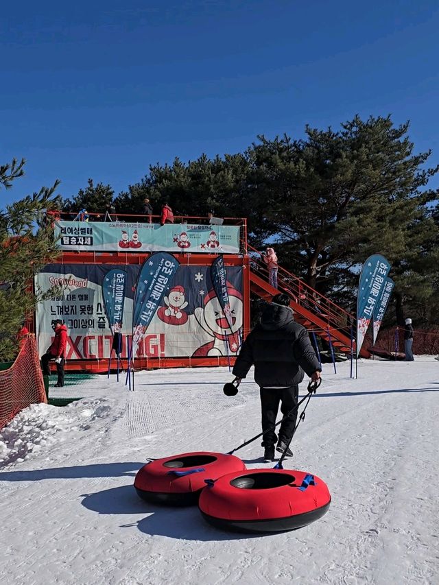 진짜 신나는 겨울놀이가 있는 스노위랜드☃️