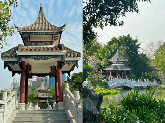 順德必打卡的古風園林丨順峰山公園