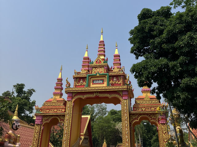 비엔티안 라오스 전통 사원🪷