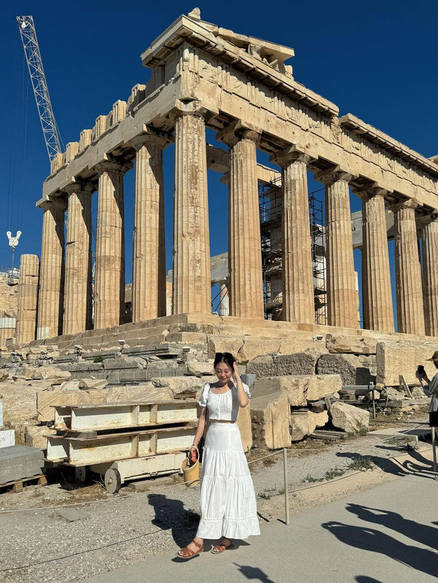 아테네 아크로폴리스를 방문했는데 잊지 못할 경험이었습니다! 🏛️🌟