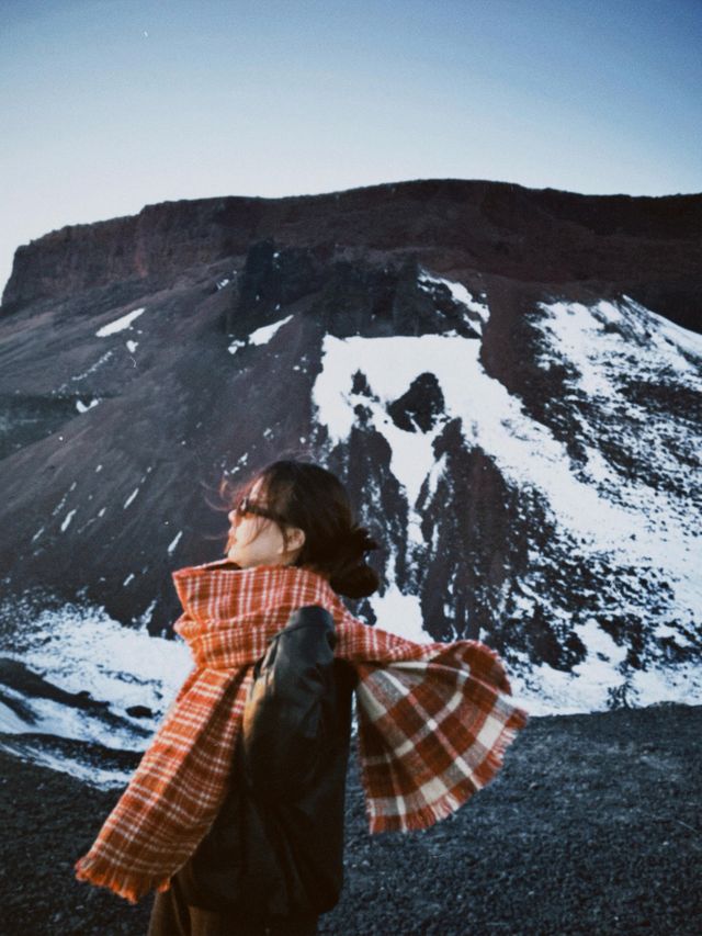 相約在火山上的一場浪漫約會