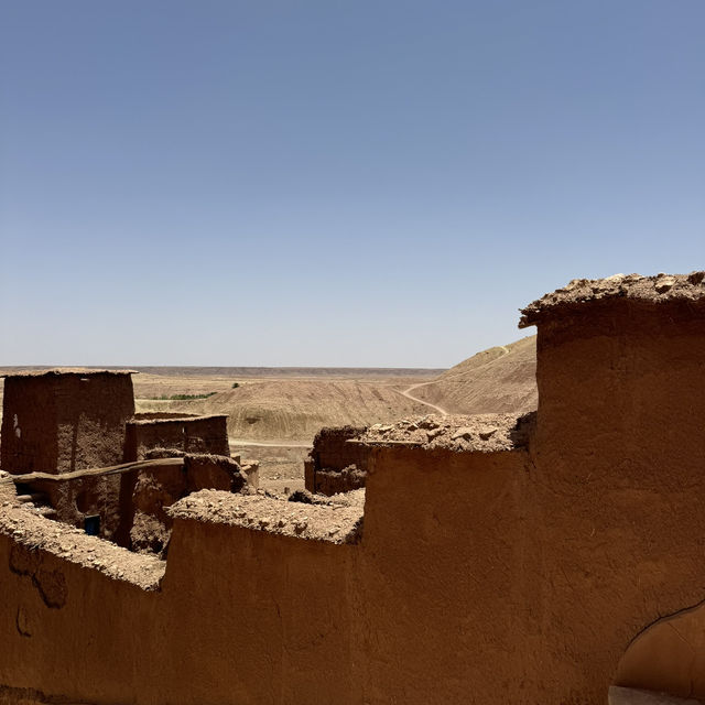 Ancient iconic village of Morocco 