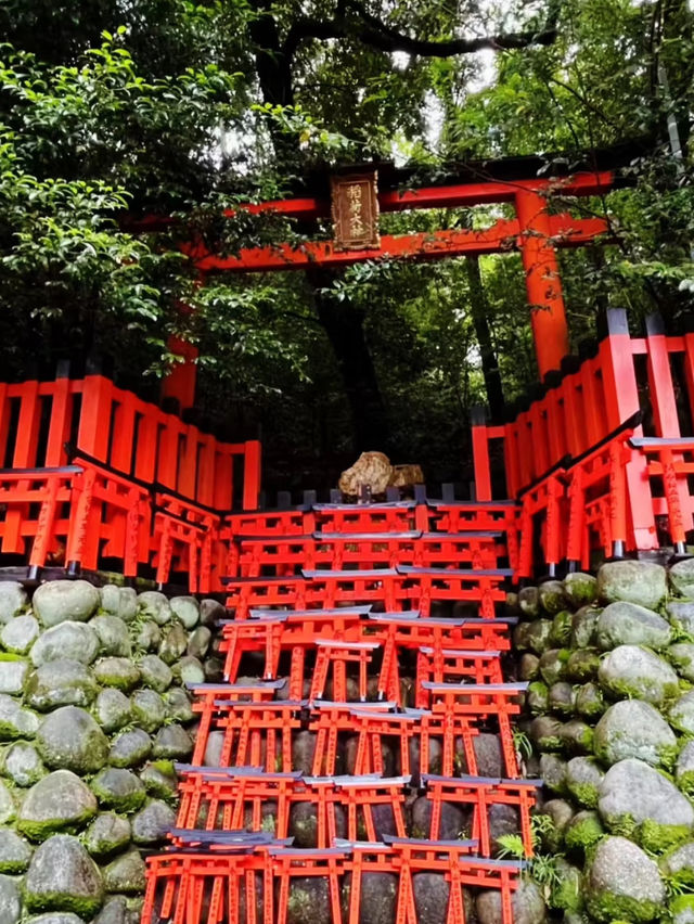 Day spent at a beautiful place Fushimi Inari Taisha🫶