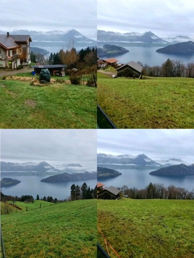 🇨🇭 Scenic Ride from Mount Rigi to Vitznau