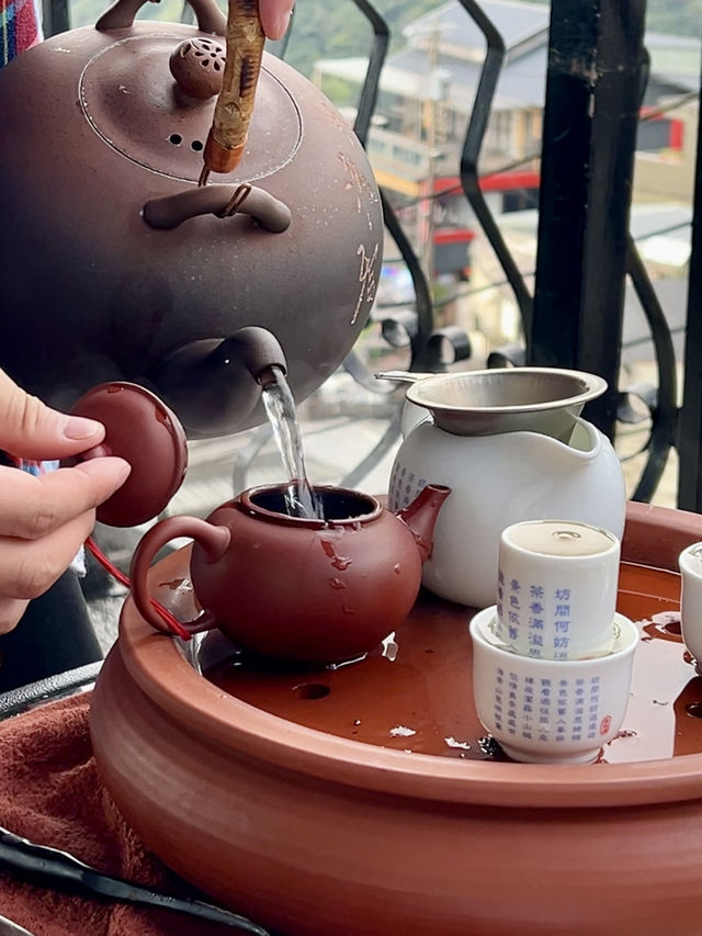 Taiwan Tea Experience in Jiufen🍵