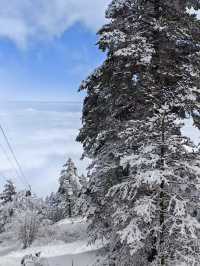 銀裝素裹的西嶺雪山，已美到 next level！