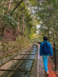 Walk along the aqueduct at Nanzen-ji in Kyoto ⛩️🇯🇵