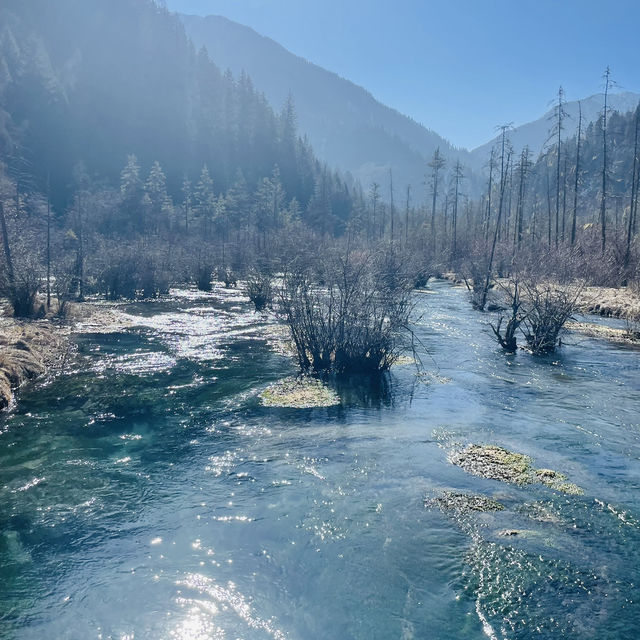 จิ่วจ้ายโกว Jiuzhaigou ประเทศจีน