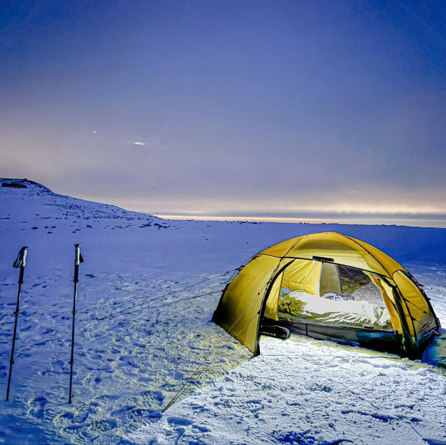 Winter Wonderland: Camping at Helvellyn