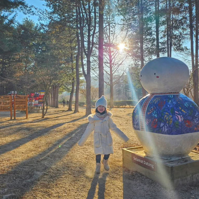 Chilly Adventure on Nami Island