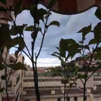 The Approaching Rain in Nice at the End of December  