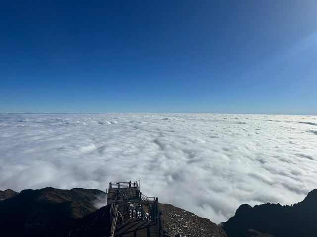 昆明轎子雪山——冰雪仙境。