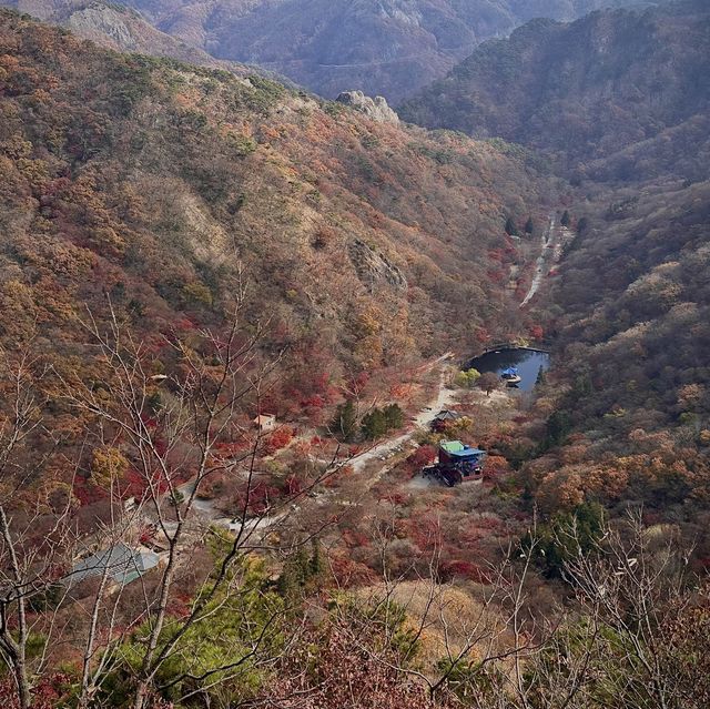 The most beautiful autumn place in korea . 