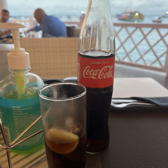 Seafood with a sea view - Zanzibar