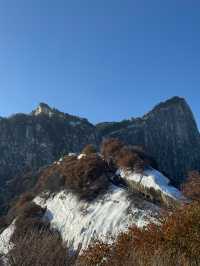 西嶽華山｜雪+險，不在山林之間，就在華山之巅。