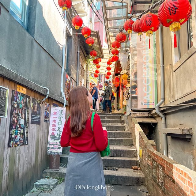 Jiufen Old Street - ตลาดบนเขาวิวสุดปัง