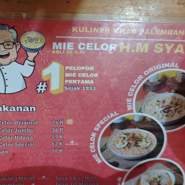 Legendary authentic Mie Celor 26 ilir