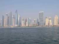 The skyline of Dubai