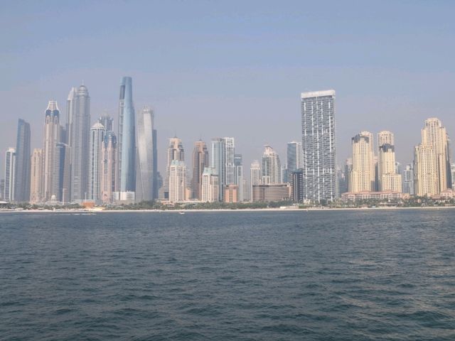 The skyline of Dubai