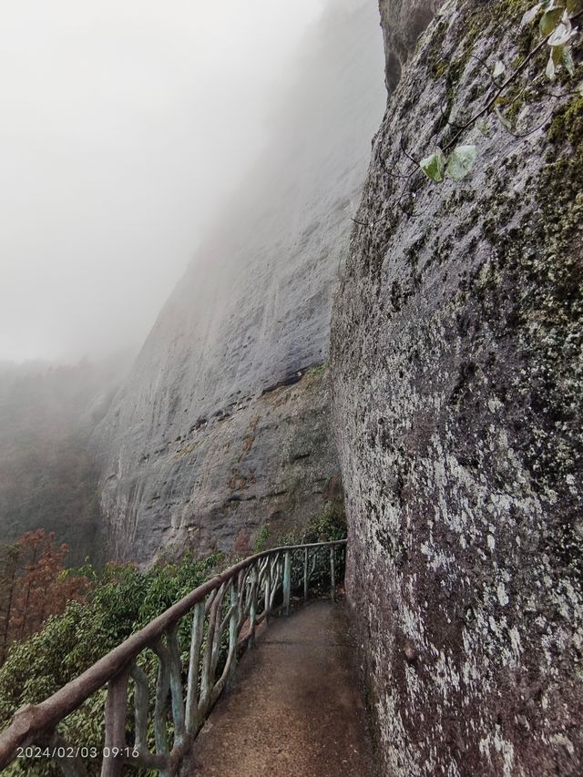 冬遊崀山景區。