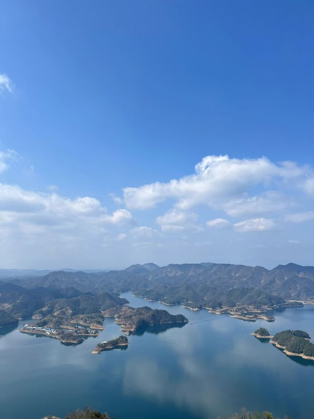 鹹寧·金櫃山｜和仙島湖一樣的美景